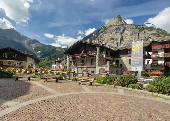 公寓 Cozy In Courmeyeur Center